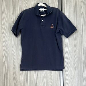 Faconnable Blue Polo Shirt Classic Design